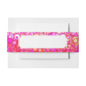 Retrocirkels Uitnodigingen Wikkel (Voorkant Voorbeeld)