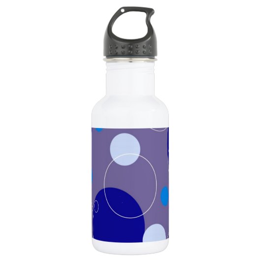 Retrocirkels Waterfles (Voorkant)