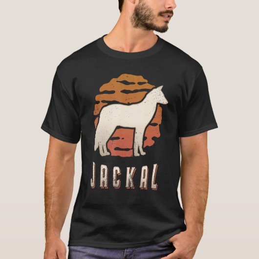 retroclassic Animal Sunset T-shirt (Voorkant)