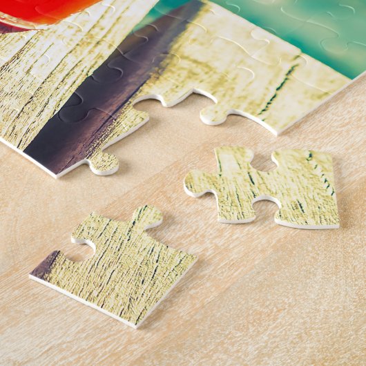 Retrococktailzonnestang Legpuzzel (Zijkant)