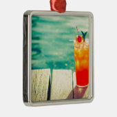 Retrococktailzonnestang Metalen Ornament (Rechts)