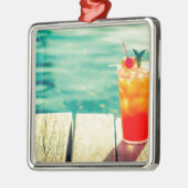 Retrococktailzonnestang Metalen Ornament (Links)