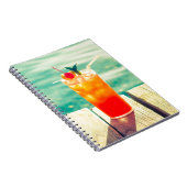 Retrococktailzonnestang Notitieboek (Rechterzijde)