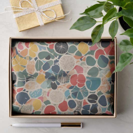 Retrocollage Tissuepapier (Geschenk)