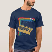 Retrocomputer C64 T-shirt (Voorkant)