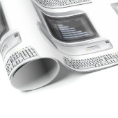 Retrocomputer Cadeaupapier (Rol Hoek)