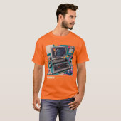 Retrocomputing T-shirt (Voorkant volledig)
