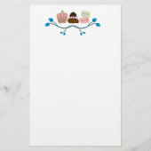 Retrocupcakes en macarons Papier (Voorkant)