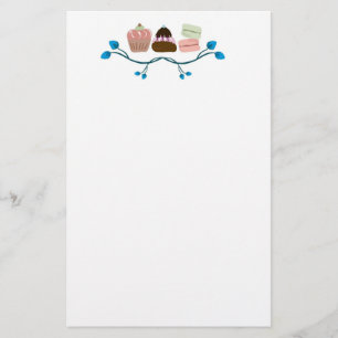 Retrocupcakes en macarons Papier