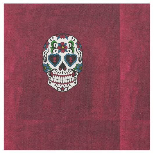 Retrodag van de dode suikerschedel stof (Close Up)