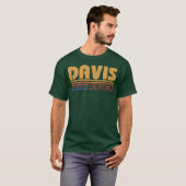 RetroDavisCaliforniaVintagePullover cadeau T-shirt (Voorkant volledig)