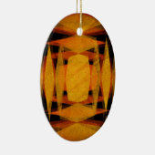 Retrodiamantpatroon Keramisch Ornament (Rechts)