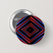 Retrodiamantpatroon Ronde Button 5,7 Cm (Voorkant /achterkant)
