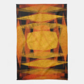 Retrodiamantpatroon Theedoek (Verticaal)