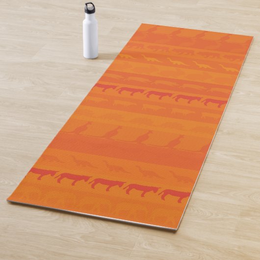 Retrodieren Yogamat (In situ)