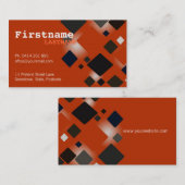 Retrodische Visitekaartjes (Voorkant / Achterkant)