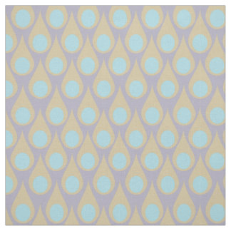 Retrodruppels in Violet en Aqua Stof