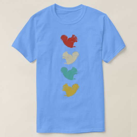 Retroeekhoorn T-shirt (Design voorkant)