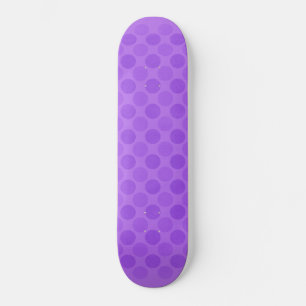 Retrofaded paarse cirkels persoonlijk skateboard