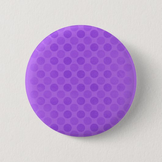 Retrofaded paarse cirkels ronde button 5,7 cm (Voorkant)