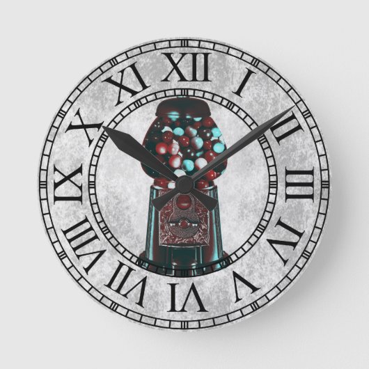 Retrofballmachine Ronde Klok (Voorkant)