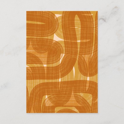 Retrofborden en -bochten, Blauwgroen gegevens Informatiekaartje (Achterkant)