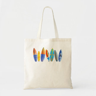  retrofborden met klassieke surfer Pr Tote Bag
