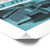 Retrofiele 60s Moderne Mozaïek! Perfect Poster (Hoek)