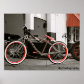 Retrofiets poster (Voorkant)