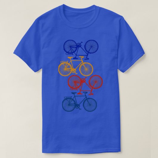 Retrofiets T-shirt (Design voorkant)