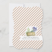 Retrofiets Vrijgezellenfeest Kaart (Achterkant)