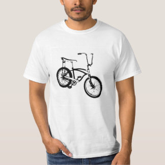 Retrofiets - zwart t-shirt