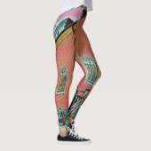 Retrofietskunst Leggings (Rechts)