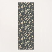 Retrofilmelementen patroon yogamat (Voorkant)