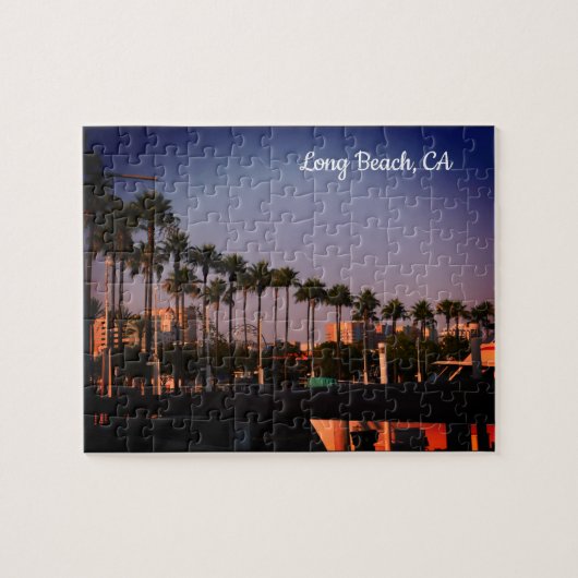 Retrofilter Lange band Californische puzzel Legpuzzel (Horizontaal)