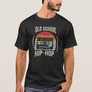 retroflector Old School Hip Hop 80s 90s Cassette T-shirt
