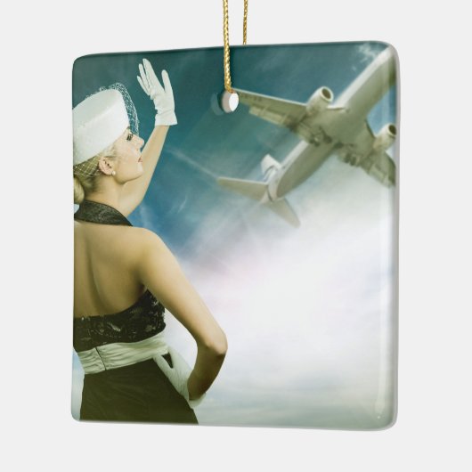 Retroflichtbegeleider - SRF Keramisch Ornament (Links)