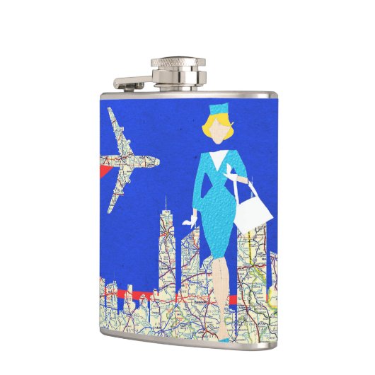 Retroflitslang Heupfles (Links)