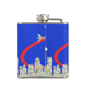 Retroflitslang Heupfles (Achterkant)