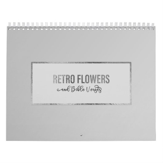 Retrofloer en bijbelversen wandkalender kalender (Hoes)