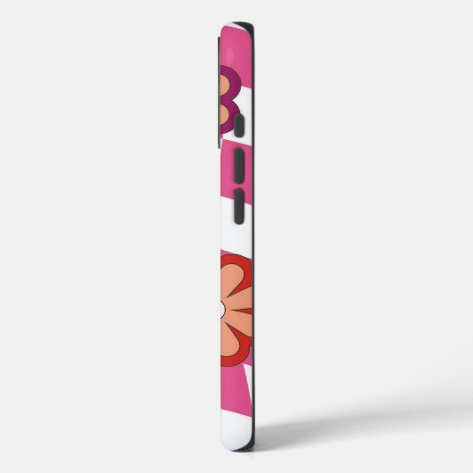 Retrofloerpatroon Case-Mate iPhone Case (Achterkant / Links)