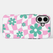 Retrofloerpatroon Case-Mate iPhone Case (Achterkant (horizontaal))