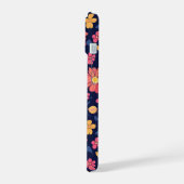Retrofloerpatroon iPhone 15 Case (Linkerkant)