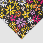 Retrofloerpatroon Tissuepapier (Detail)