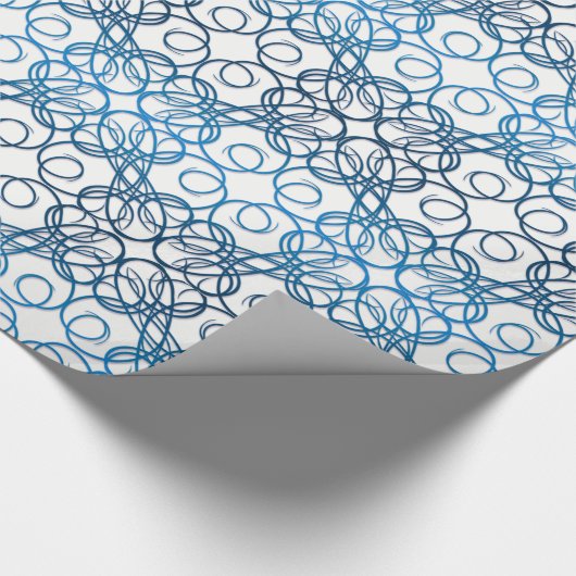 Retroflooppatroon Cadeaupapier (Hoek)