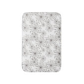 Retroflorale achtergrond badmat (Voorkant Verticaal)