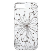 Retroflorale achtergrond Case-Mate iPhone case (Achterkant)