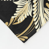 Retroflorale achtergrond.  illustratie. fleece deken (Hoek)