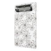 Retroflorale achtergrond mini klembord (Angled2)