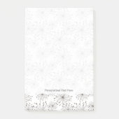 Retroflorale achtergrond post-it® notes (Voorkant)